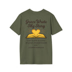Grace Wrote My Story – 2 Corinthians 9:8 Christian T-Shirt