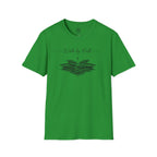 Walk by Faith – Minimalist Waves & Cross Christian Tee
