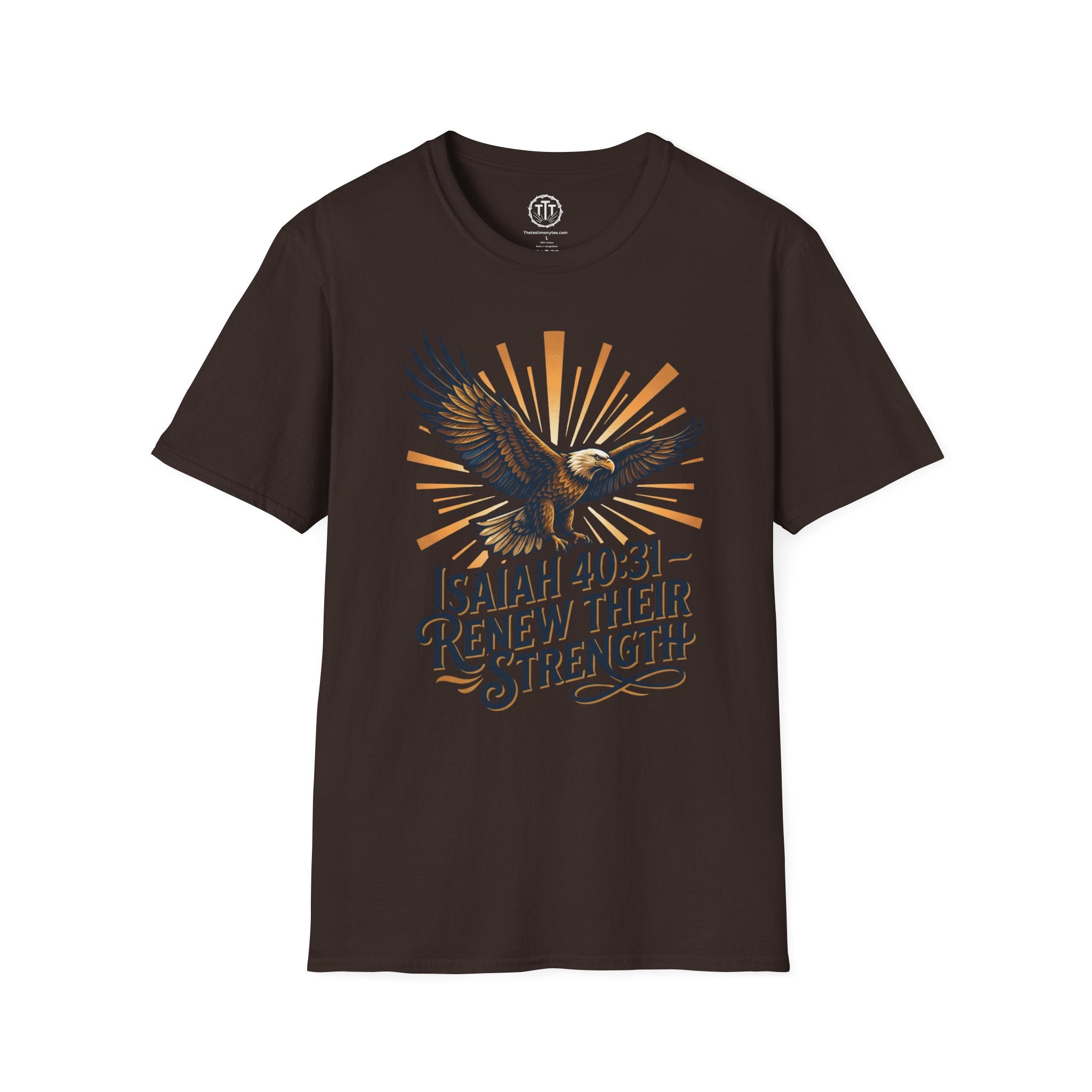Isaiah 40:31 – Renew Their Strength Eagle T-Shirt