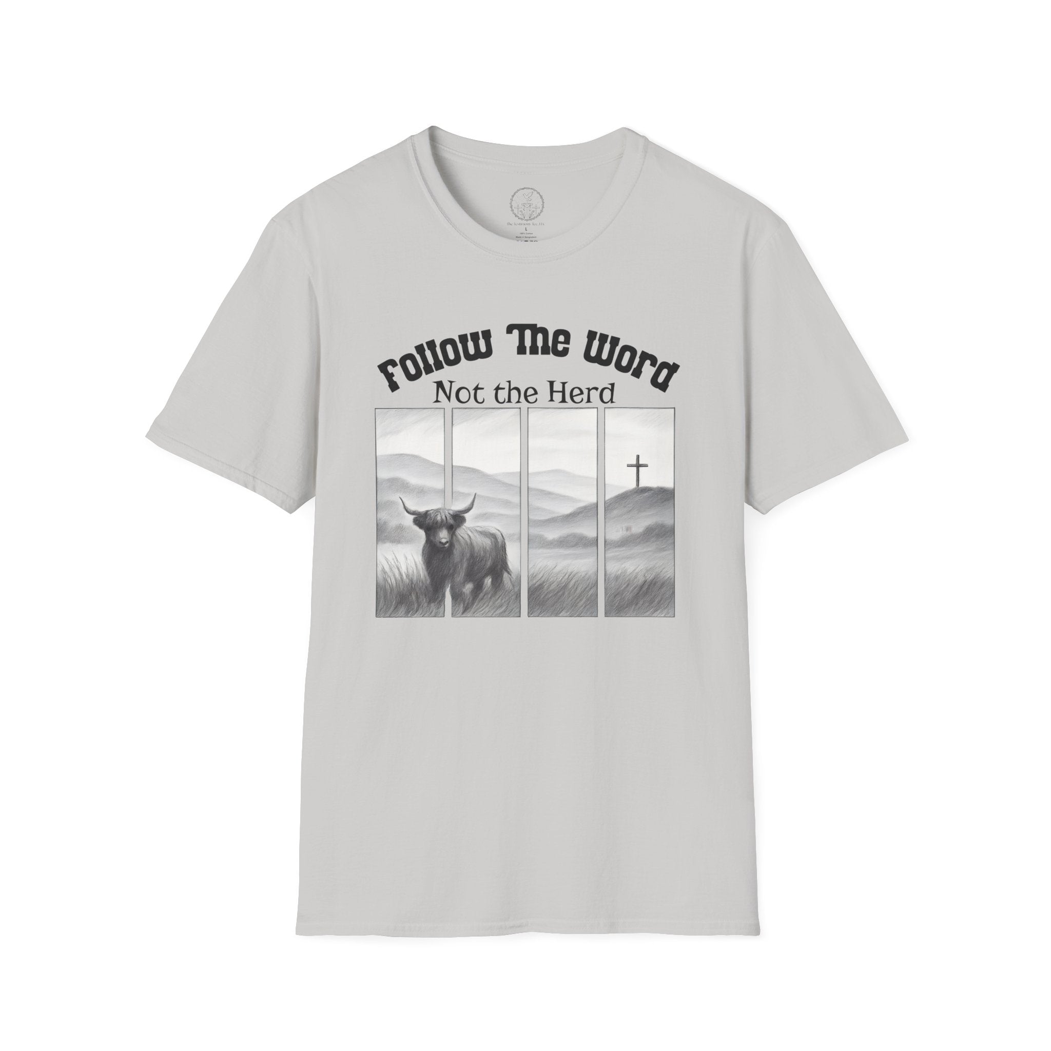Follow the Word, Not the Herd – Christian Western Graphic Tee