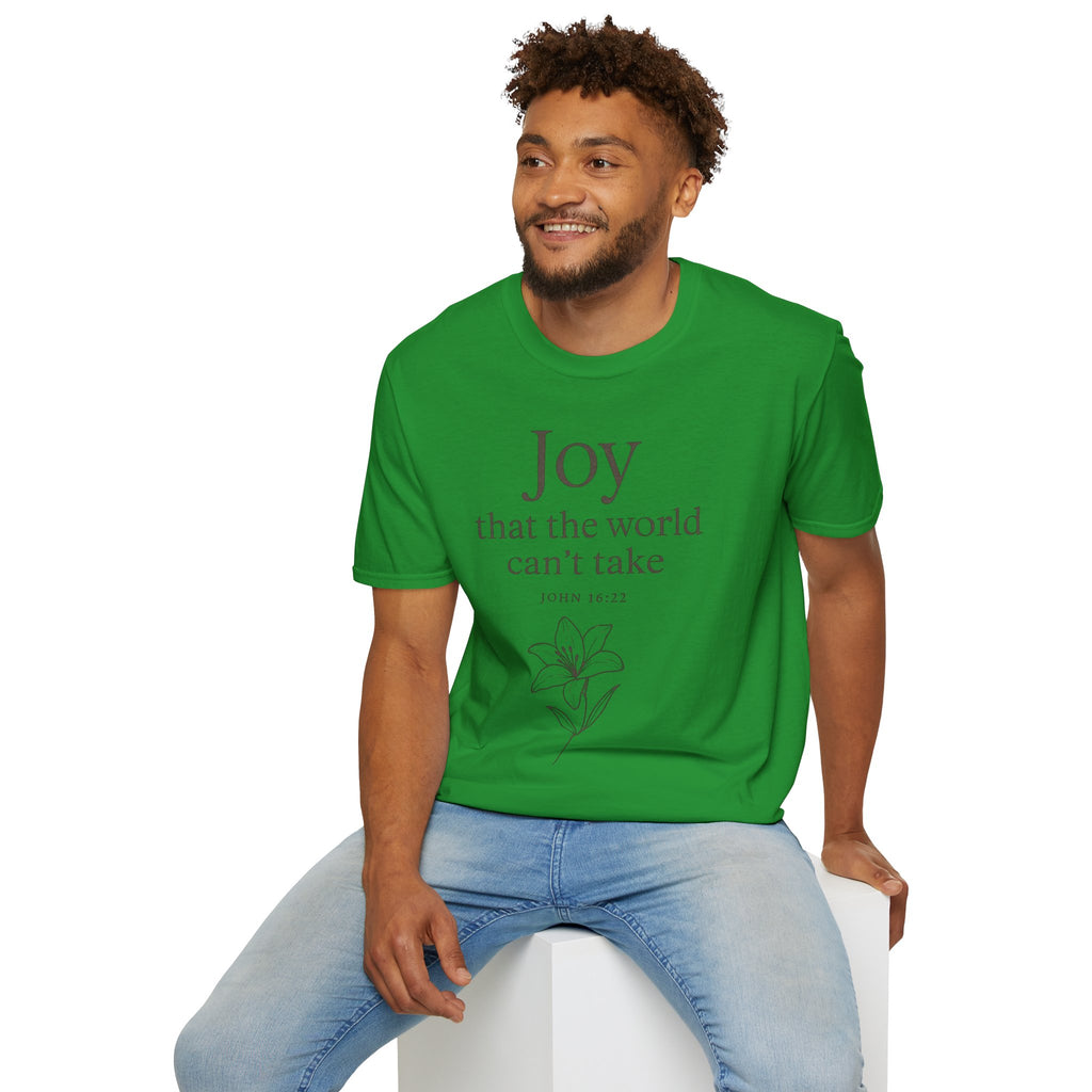 Joy That the World Can’t Take — John 16:22 Tee