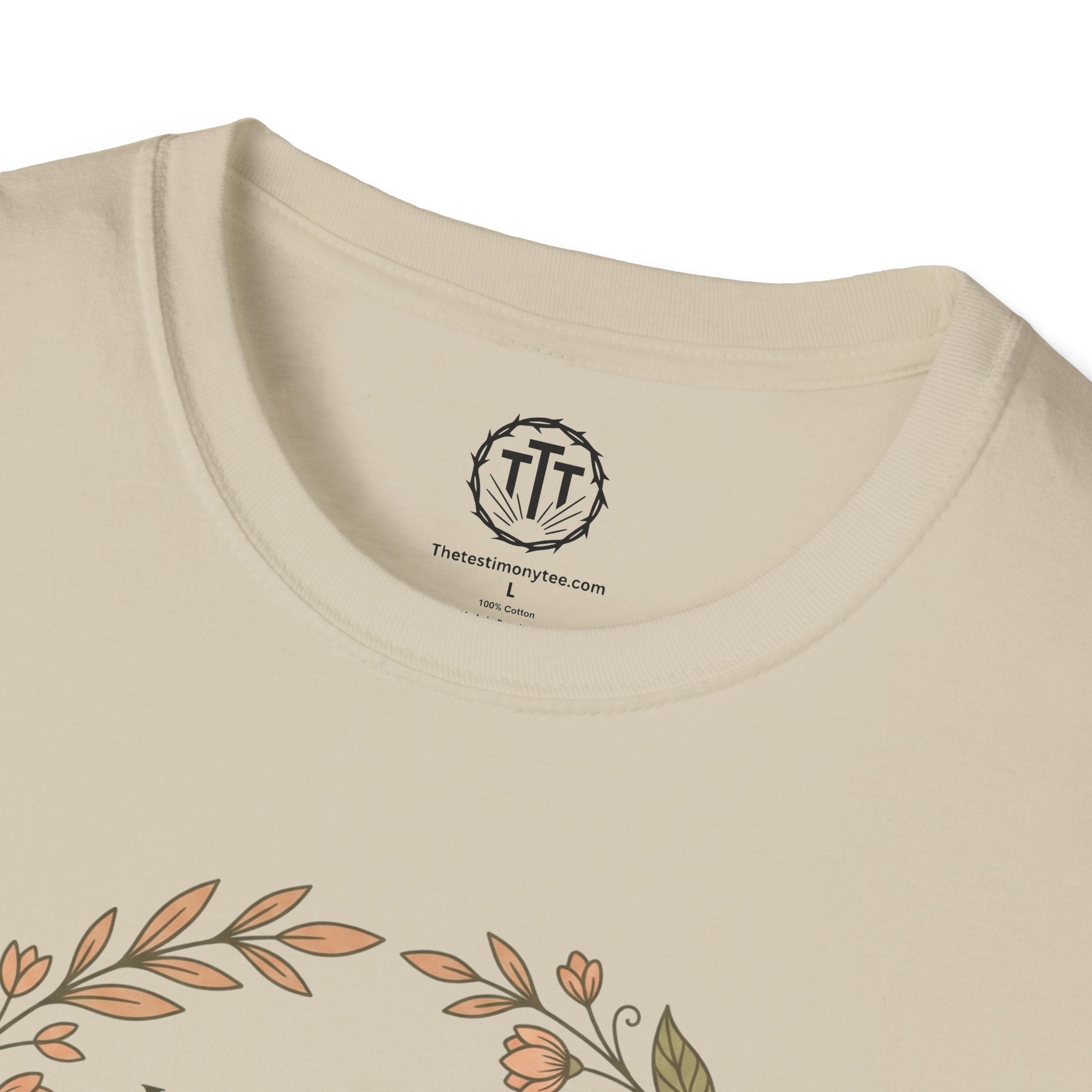 He Makes All Things Beautiful – Floral Christian T=Shirt