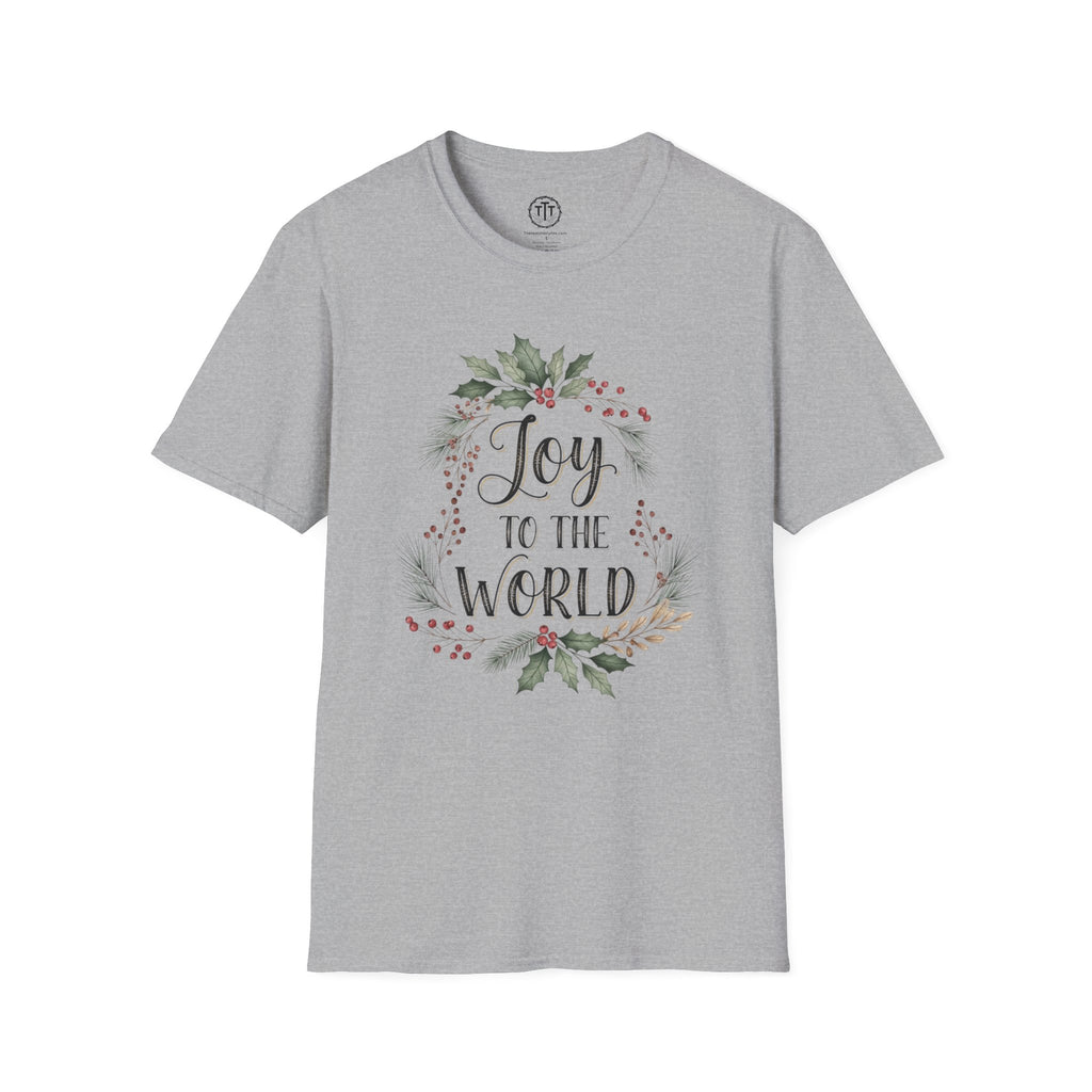 Joy to the World – Christmas Christian T-Shirt
