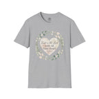 Trust in the Lord – Proverbs 3:5 Floral Heart T-Shirt