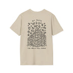 By Faith the Walls Fell Down (Front/Back)– Joshua 6:20 Christian T-Shirt