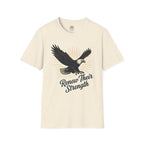 Renew Their Strength – Isaiah 40:31 Christian Eagle T-Shirt