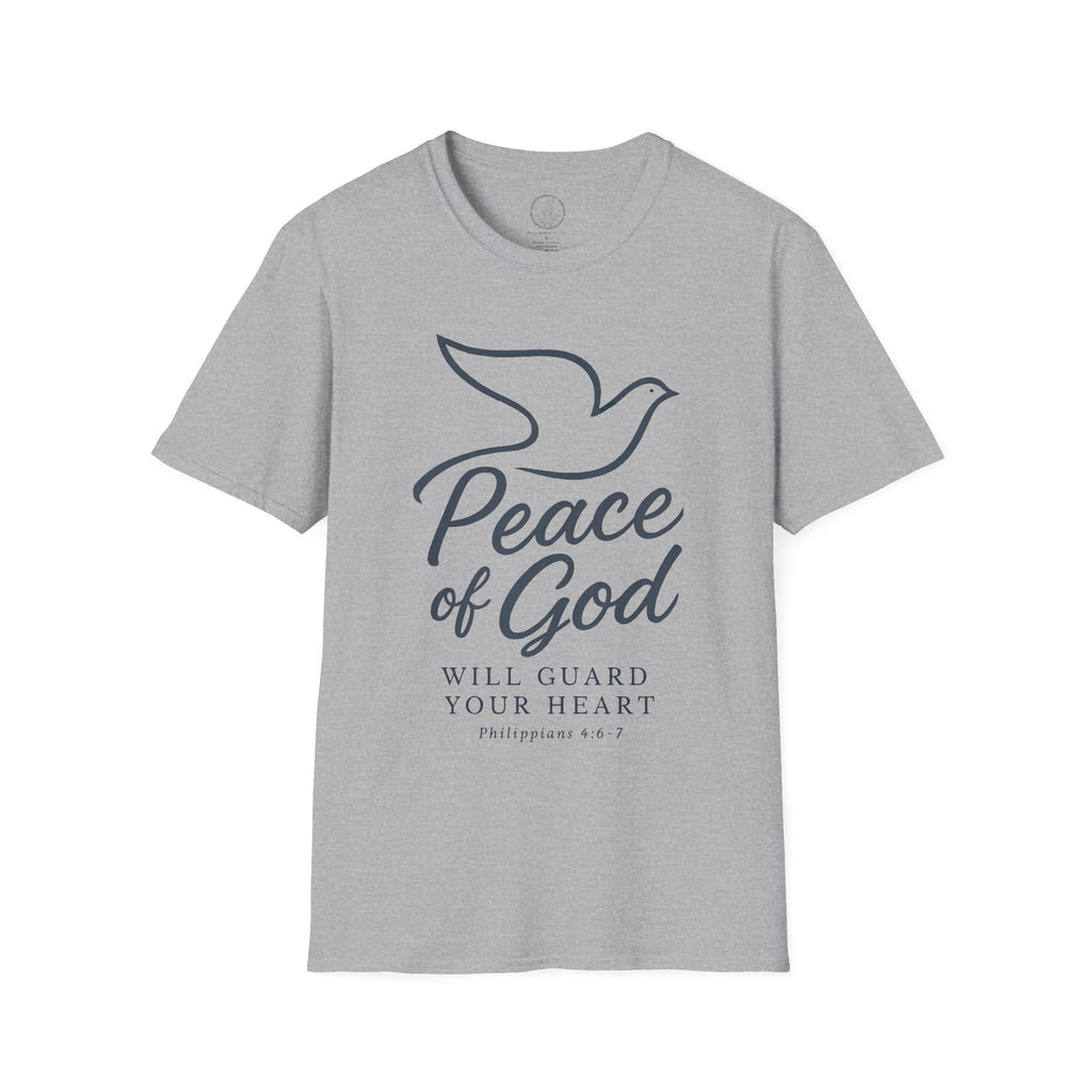 Peace of God Will Guard Your Heart | Philippians 4:6-7 Christian T-Shir