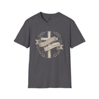 Redeemed by Grace – Christian Cross T-Shirt
