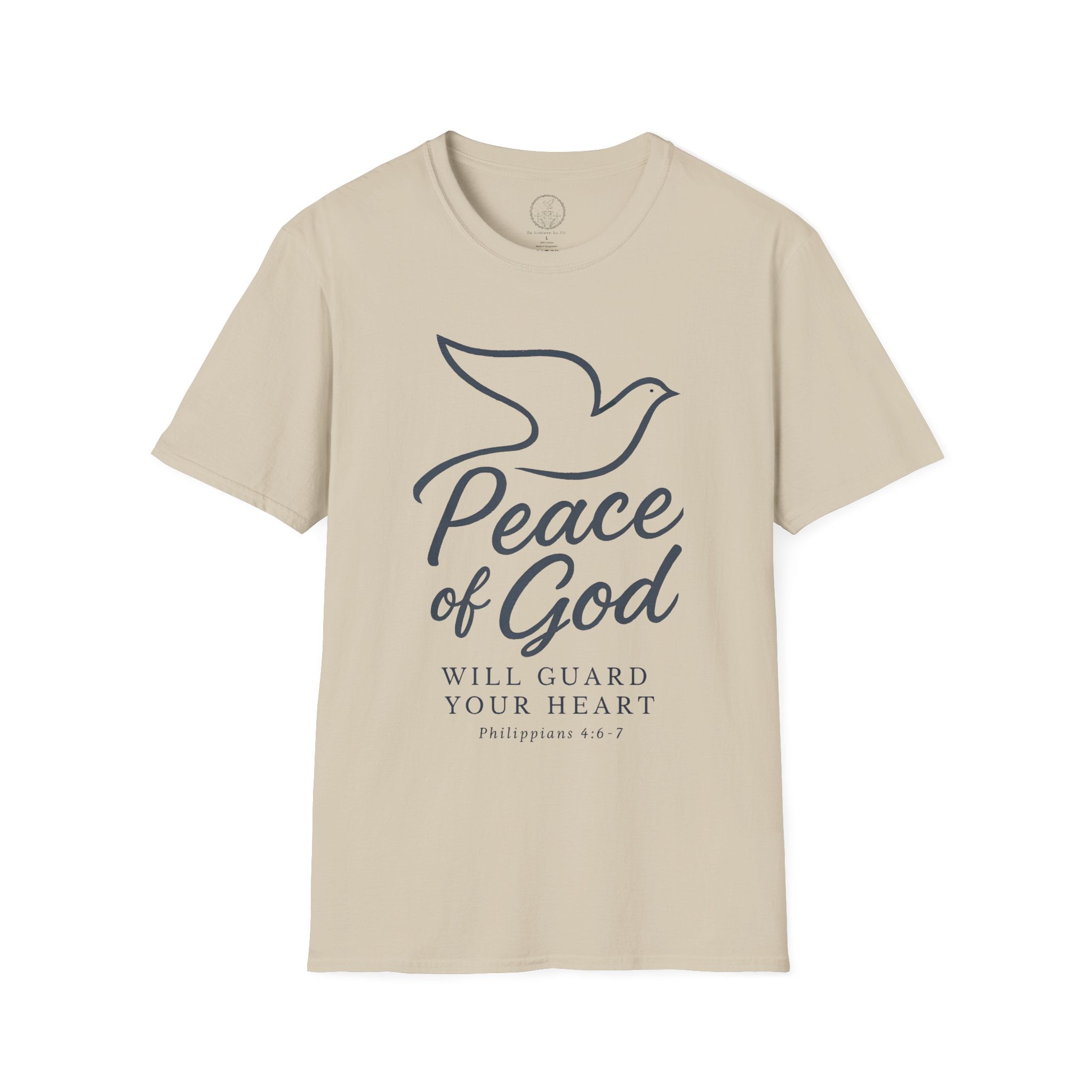 Peace of God Will Guard Your Heart | Philippians 4:6-7 Christian T-Shir