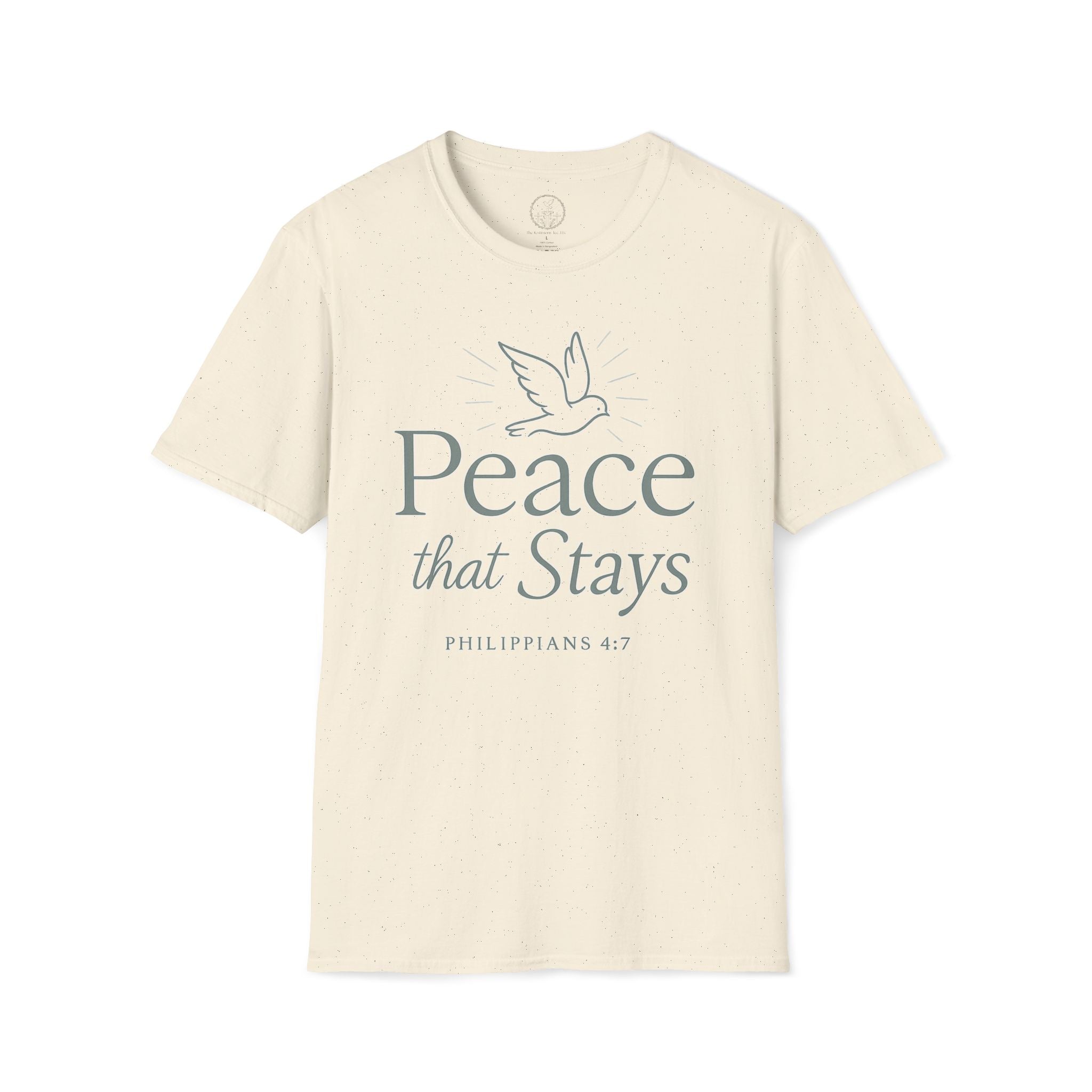 Peace That Stays • Philippians 4:7 Christian T-Shirt