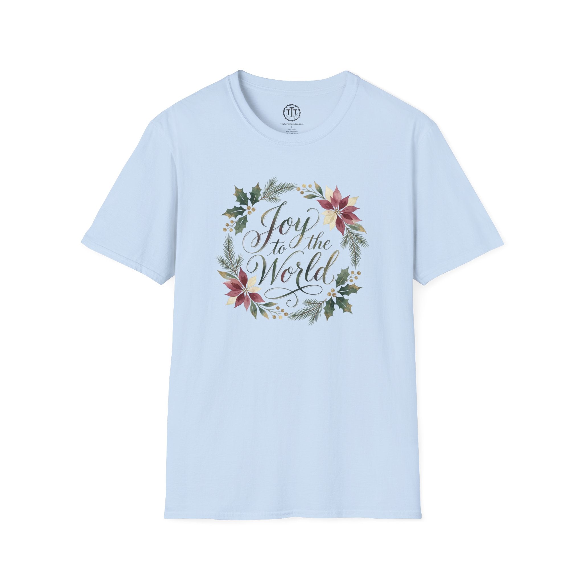 Joy to the World – Christmas Christian T-Shirt