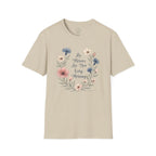 His Mercies Are New Every Morning – Floral Scripture Tee (Lamentations 3:22–23)