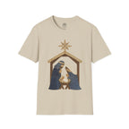 Patchwork Print Manger Scene