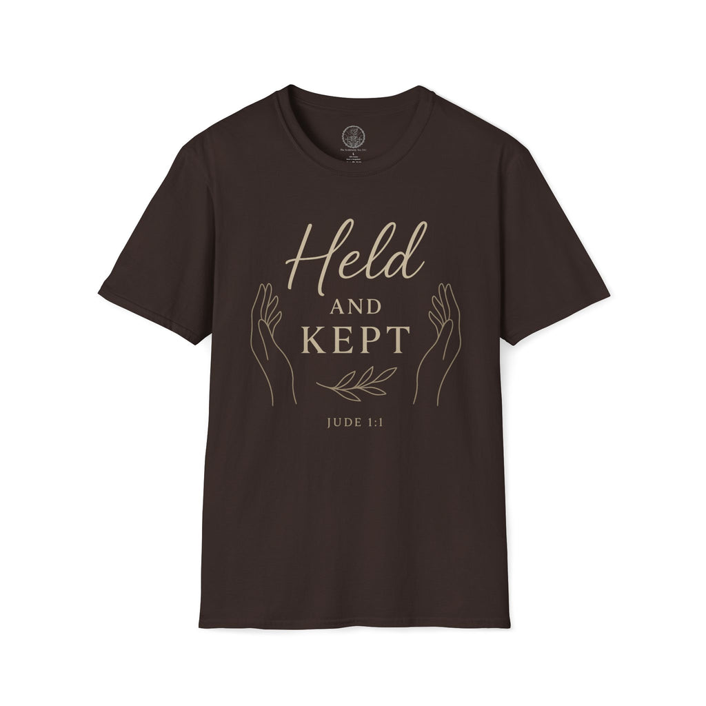 Jude 1:1 Christian T-Shirt.  Kept for Jesus (NIV), Preserved in Jesus (KJV)