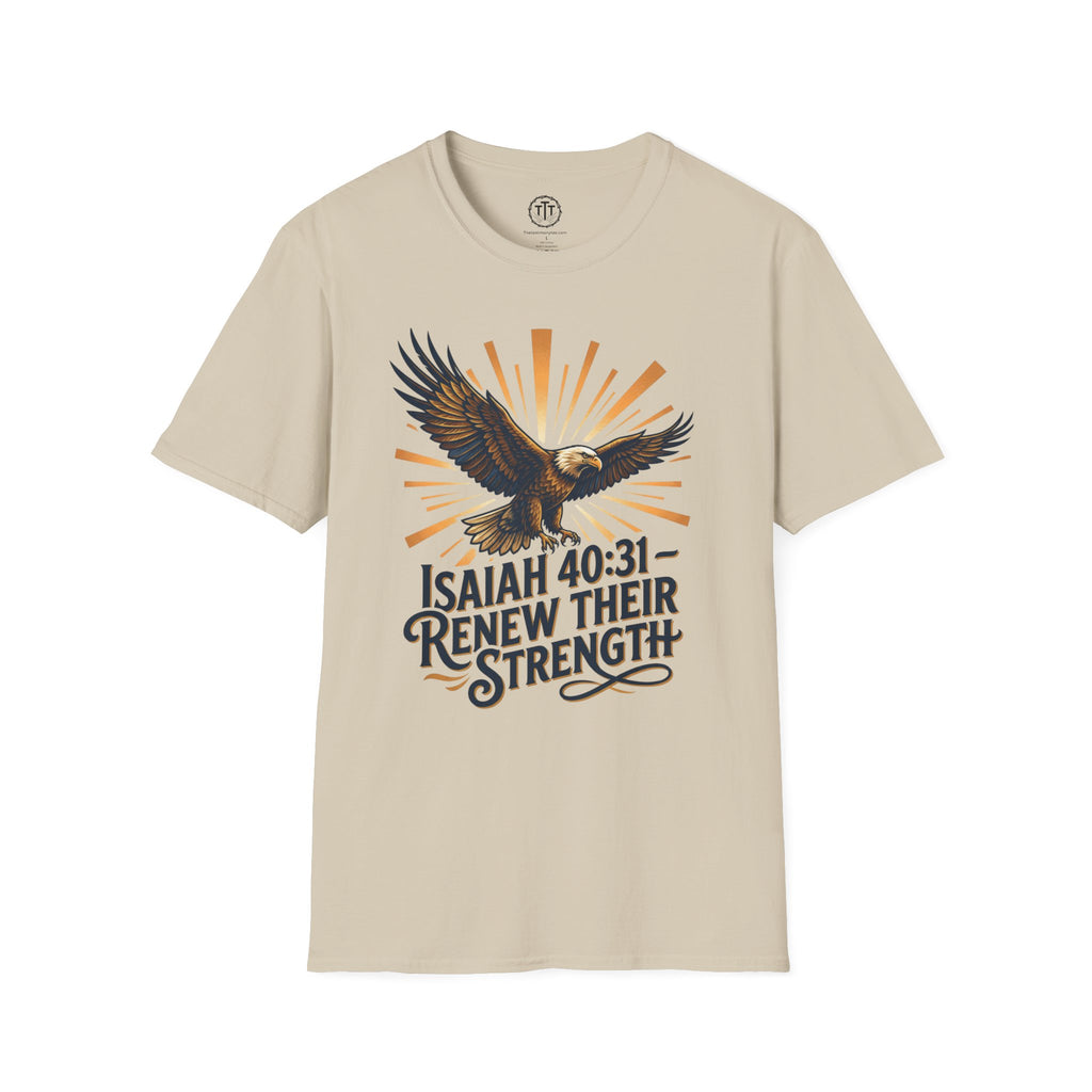 Isaiah 40:31 – Renew Their Strength Eagle T-Shirt