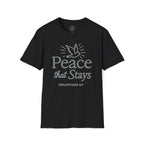 Peace That Stays • Philippians 4:7 Christian T-Shirt