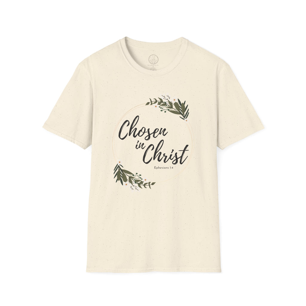 Chosen in Christ – Ephesians 1:4 Christian T-Shirt