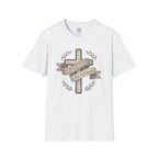Redeemed by Grace – Christian Cross T-Shirt
