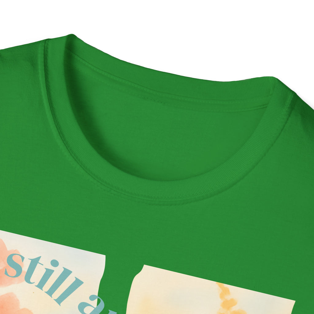 Be Still and Know T-Shirt — Floral Pastel Inspirational Tee
