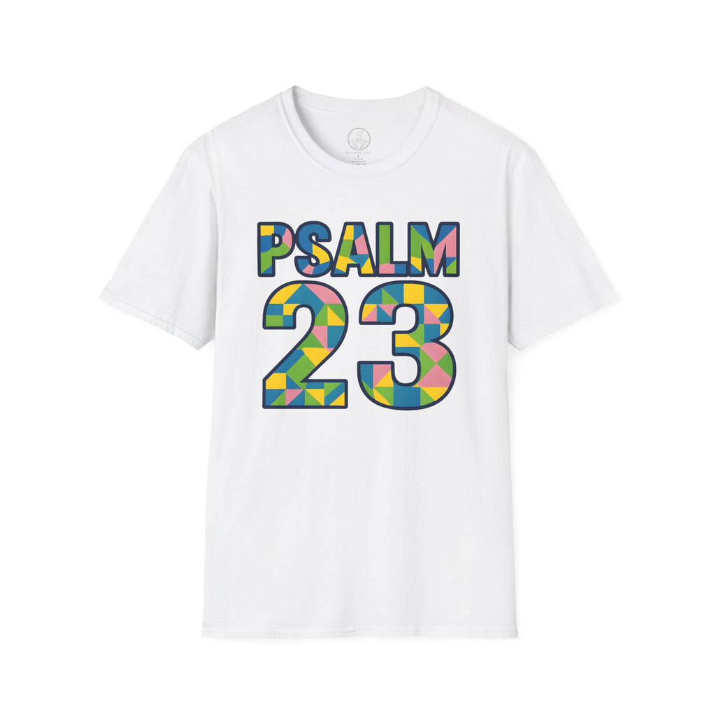 Psalm 23 Geo Mosaic Christian T-Shirt