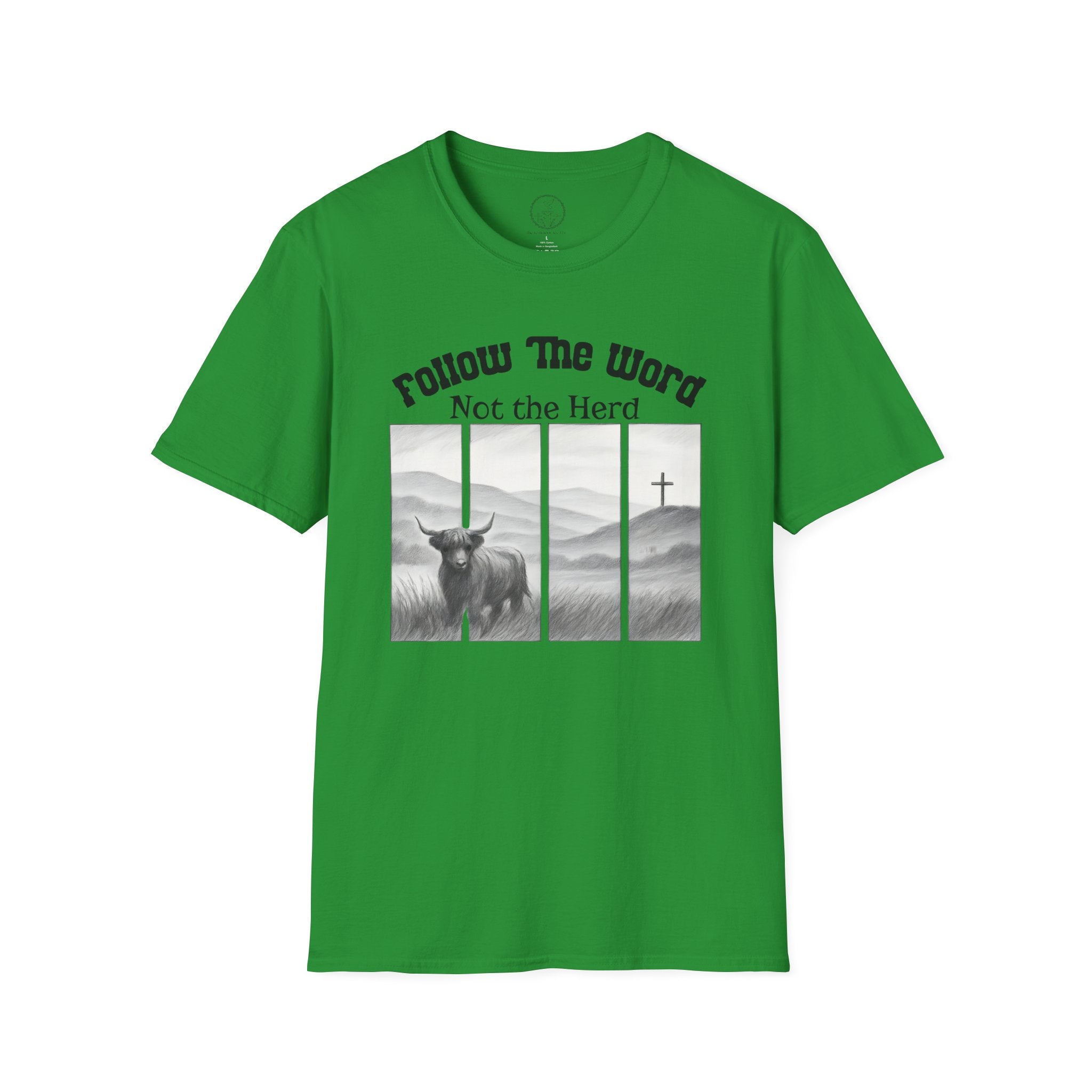 Follow the Word, Not the Herd – Christian Western Graphic Tee