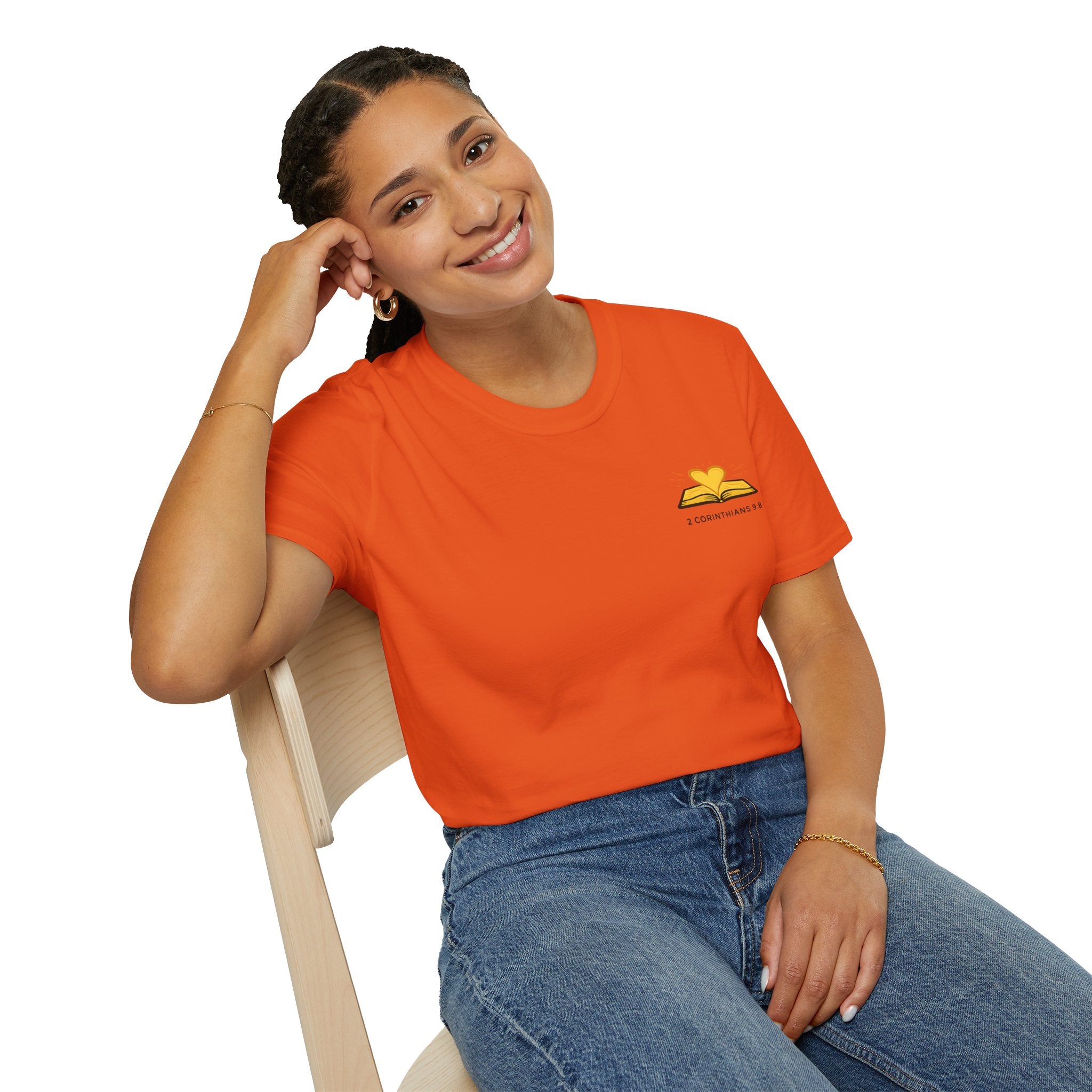 Grace Wrote My Story – 2 Corinthians 9:8 Christian T-Shirt