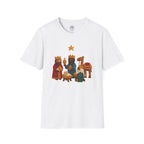 Chunky Yarn Printed Image of Three Wise Men at the Manger