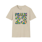 Psalm 23 Geo Mosaic Christian T-Shirt