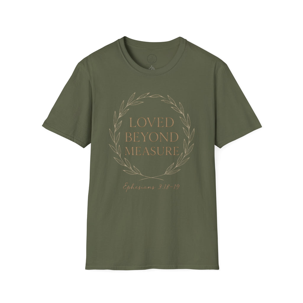 Loved Beyond Measure – Ephesians 3:18–19 Christian T-Shirt