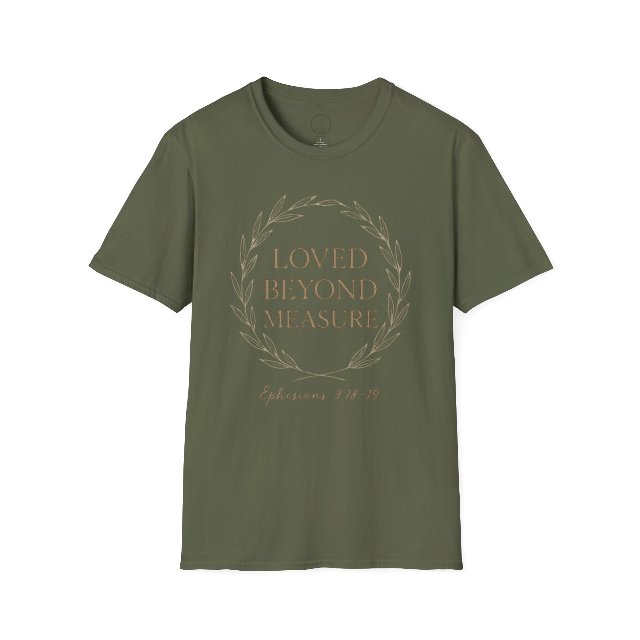 Loved Beyond Measure – Ephesians 3:18–19 Christian T-Shirt