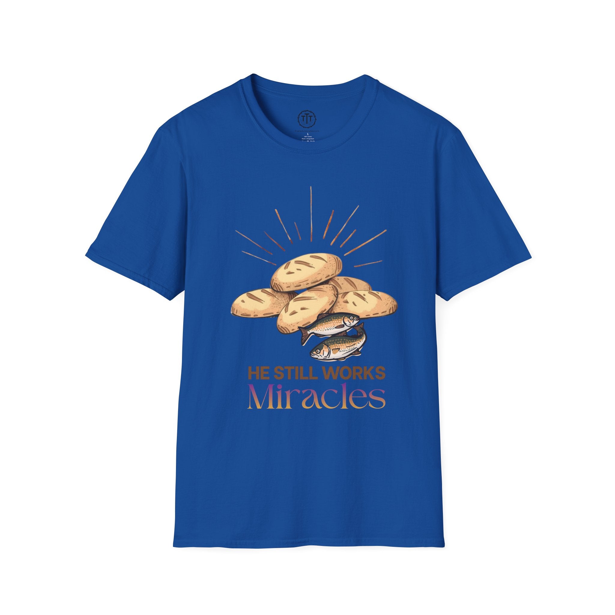 5 Loaves of Bread and 2 Fish Miracle  T-Shirt