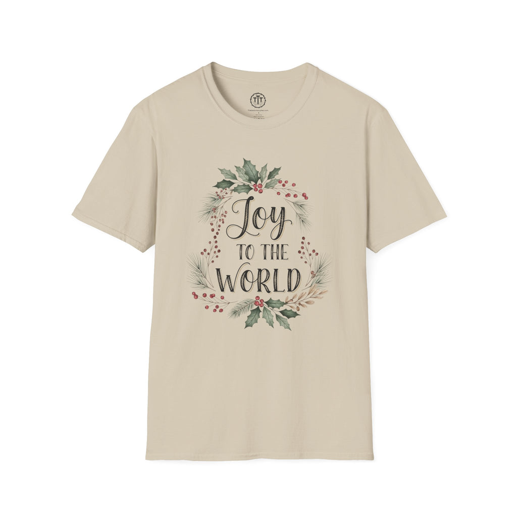 Joy to the World – Christmas Christian T-Shirt