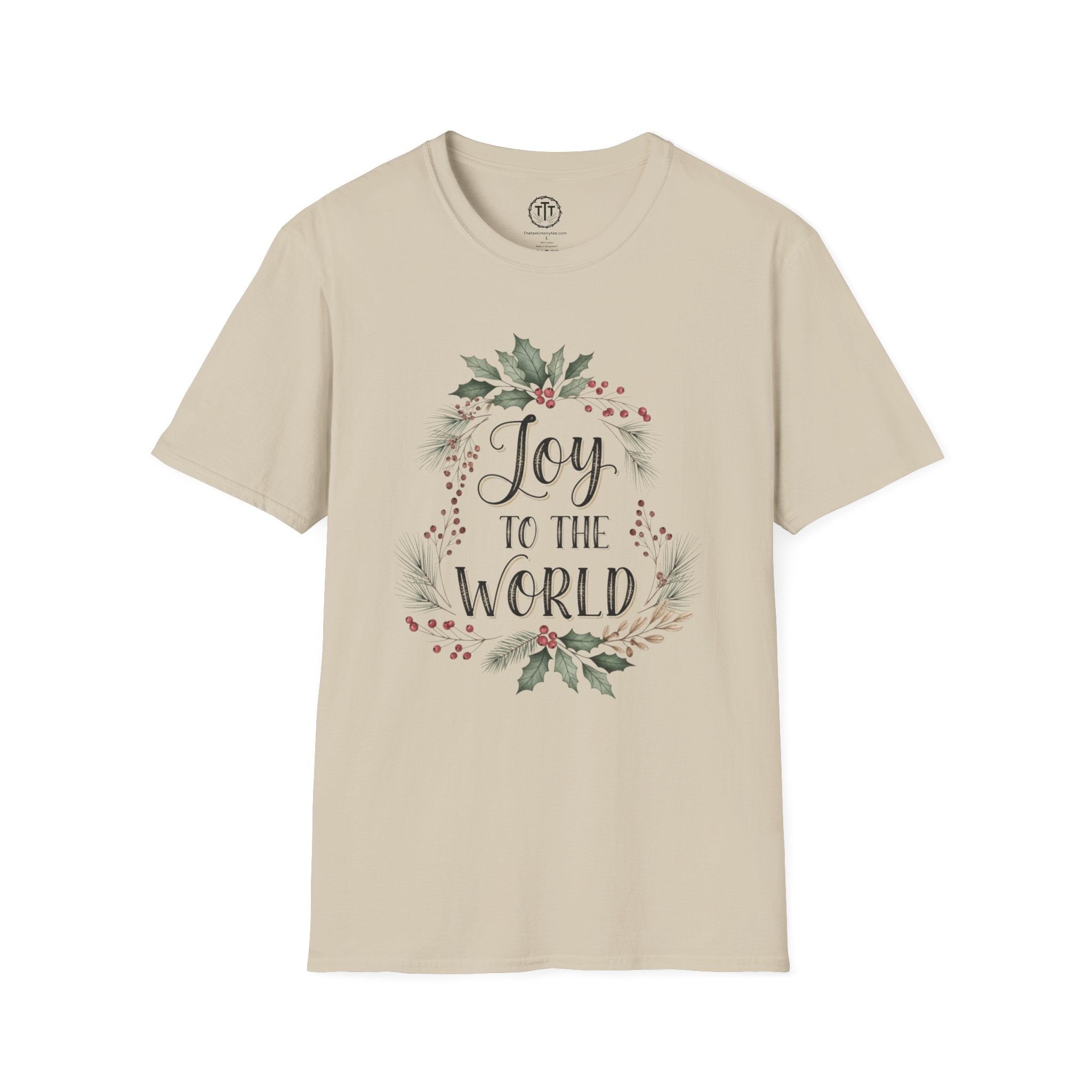 Joy to the World – Christmas Christian T-Shirt