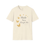 Made New Through Him – 2 Corinthians 5:17 Christian T-Shirt
