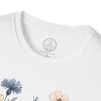 His Mercies Are New Every Morning – Floral Scripture Tee (Lamentations 3:22–23)