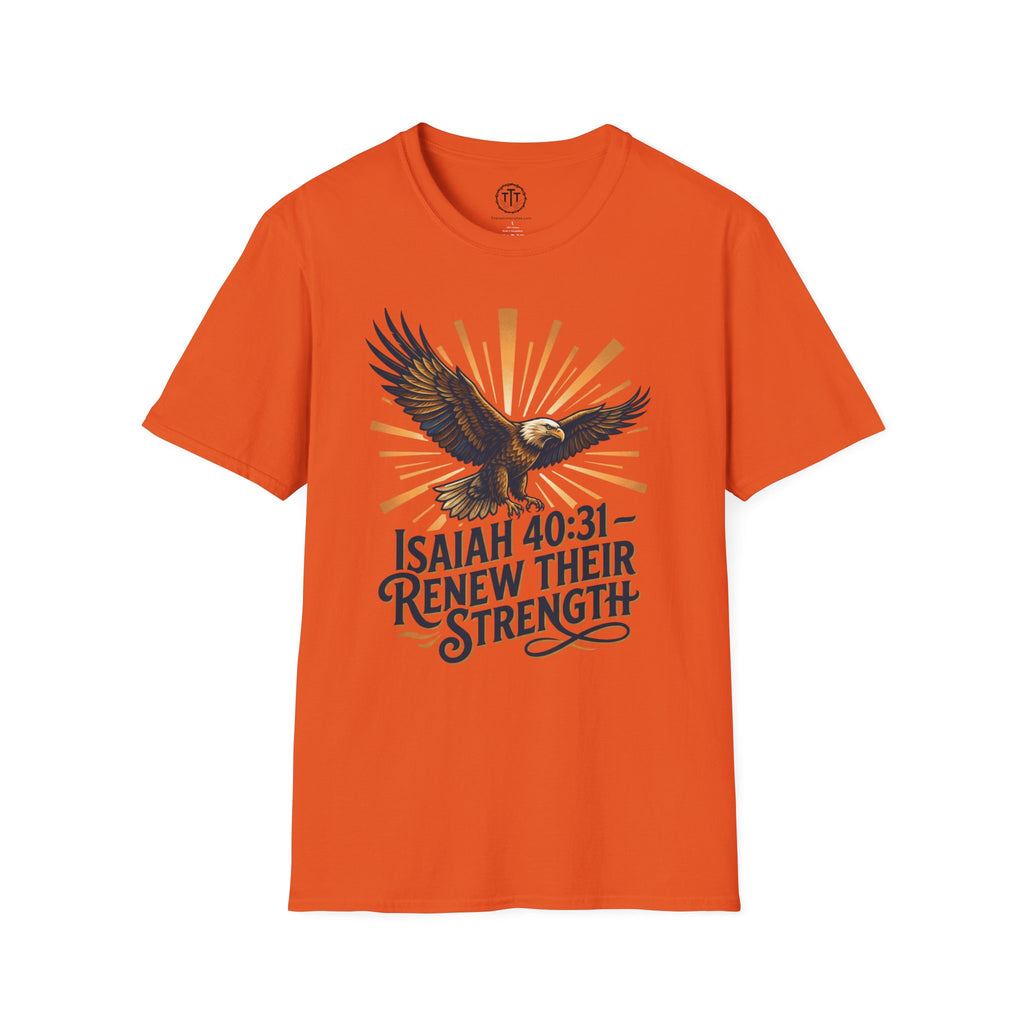 Isaiah 40:31 – Renew Their Strength Eagle T-Shirt