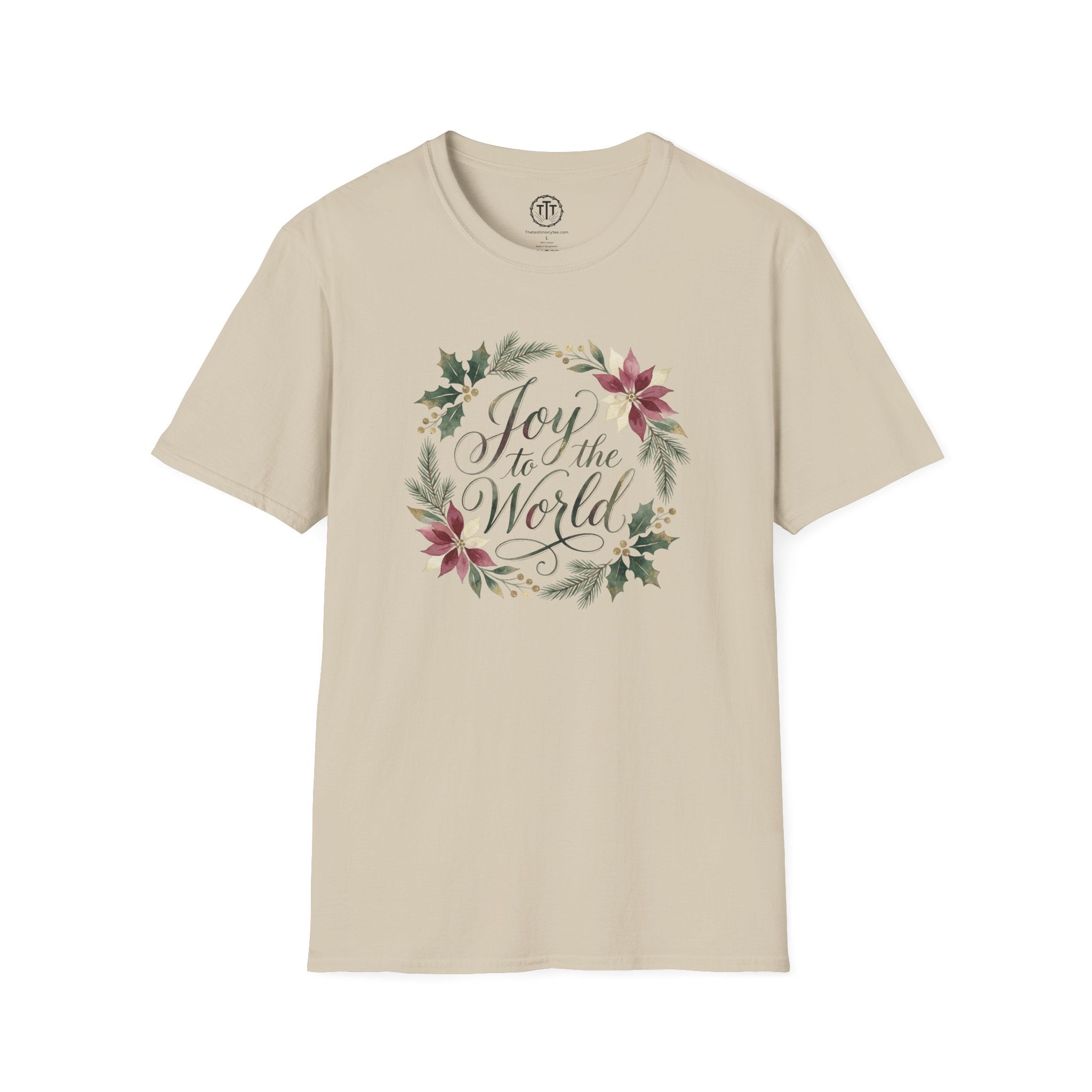Joy to the World – Christmas Christian T-Shirt