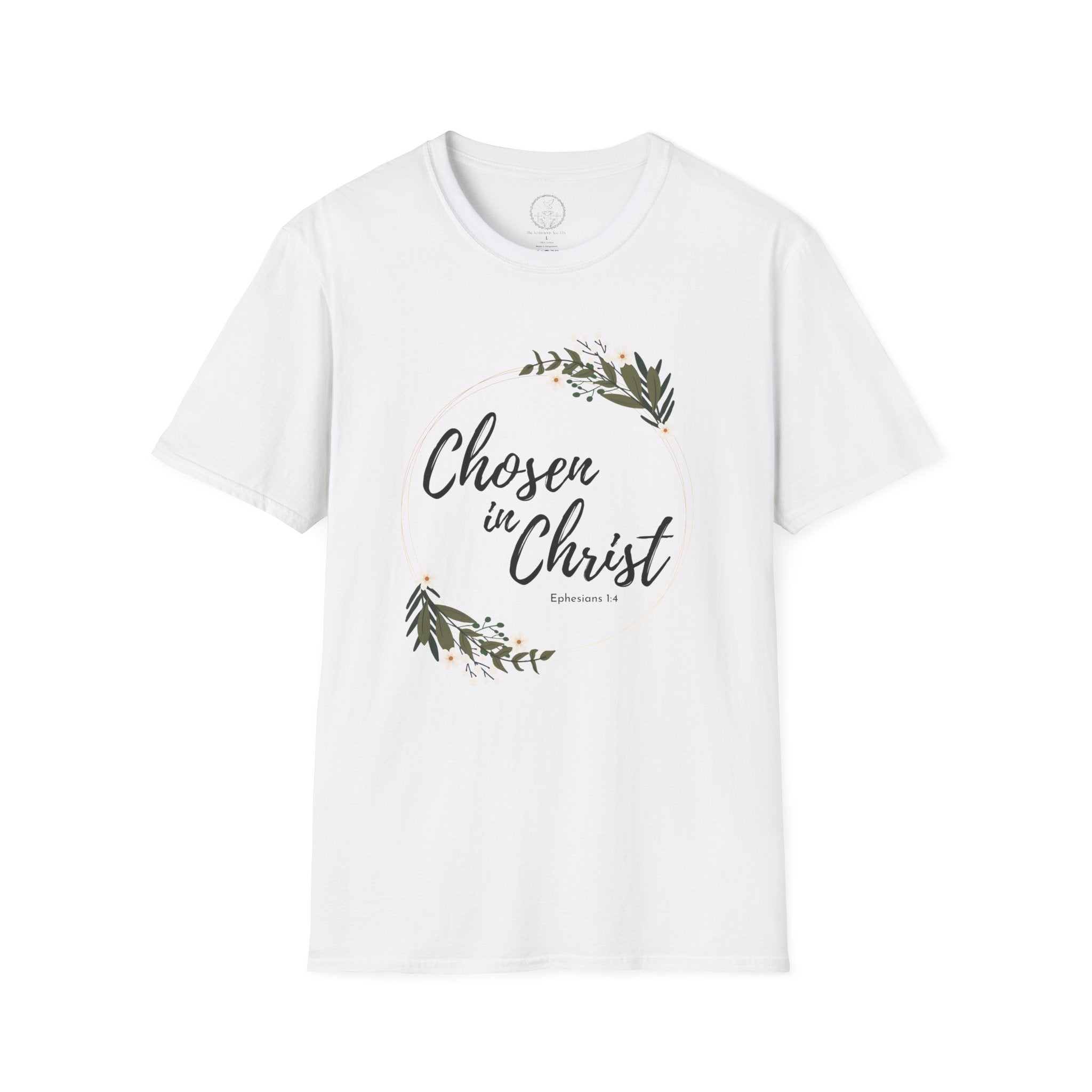 Chosen in Christ – Ephesians 1:4 Christian T-Shirt
