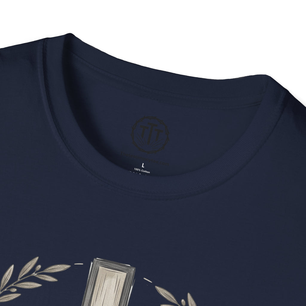 Redeemed by Grace – Christian Cross T-Shirt
