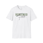 Redeemed & Free – John 8:36 Christian T-Shirt