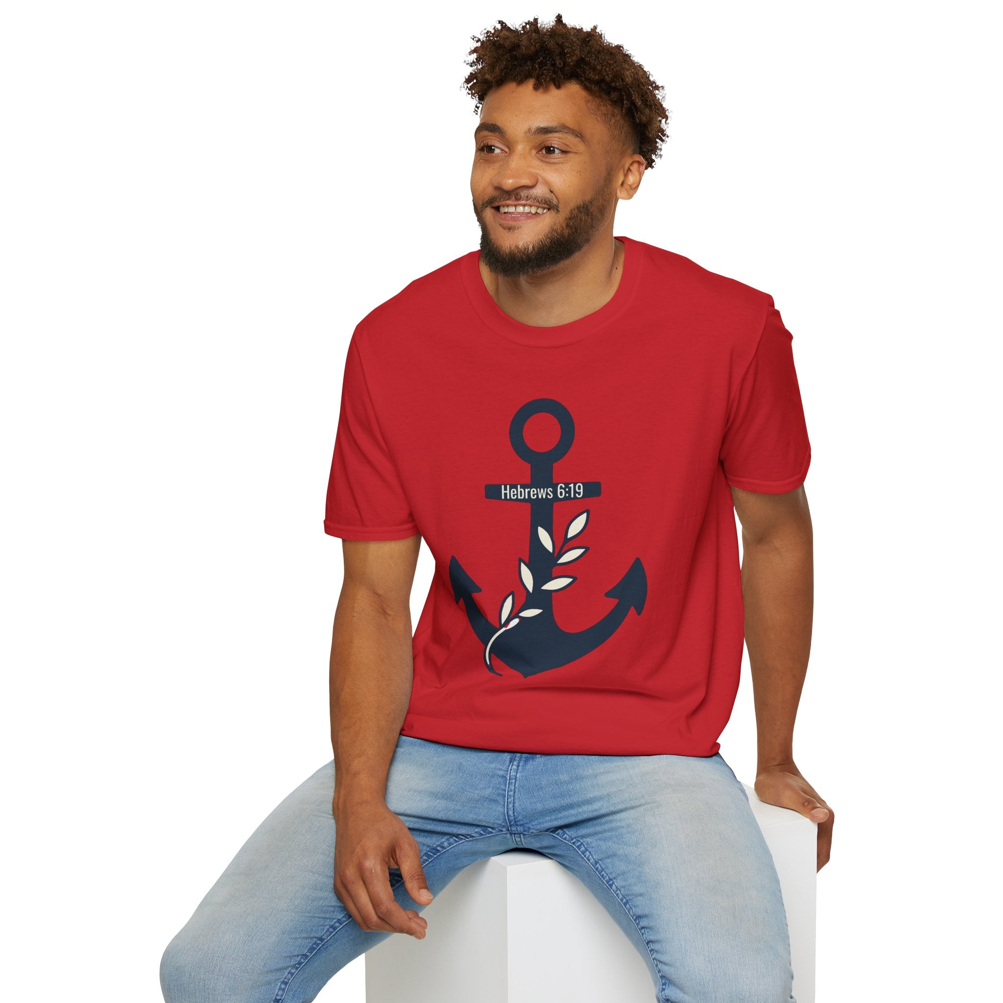 Hebrews 6:19 – Anchor of Hope Christian T-Shirt