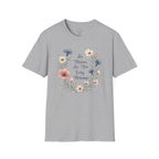 His Mercies Are New Every Morning – Floral Scripture Tee (Lamentations 3:22–23)