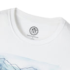 Trusting God — “Be Still and Know” Watercolor Mountain Tee