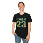Psalm 23 Geo Mosaic Christian T-Shirt