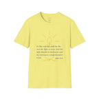 In Him Was Life – John 1:4-5 Christian T-Shirt