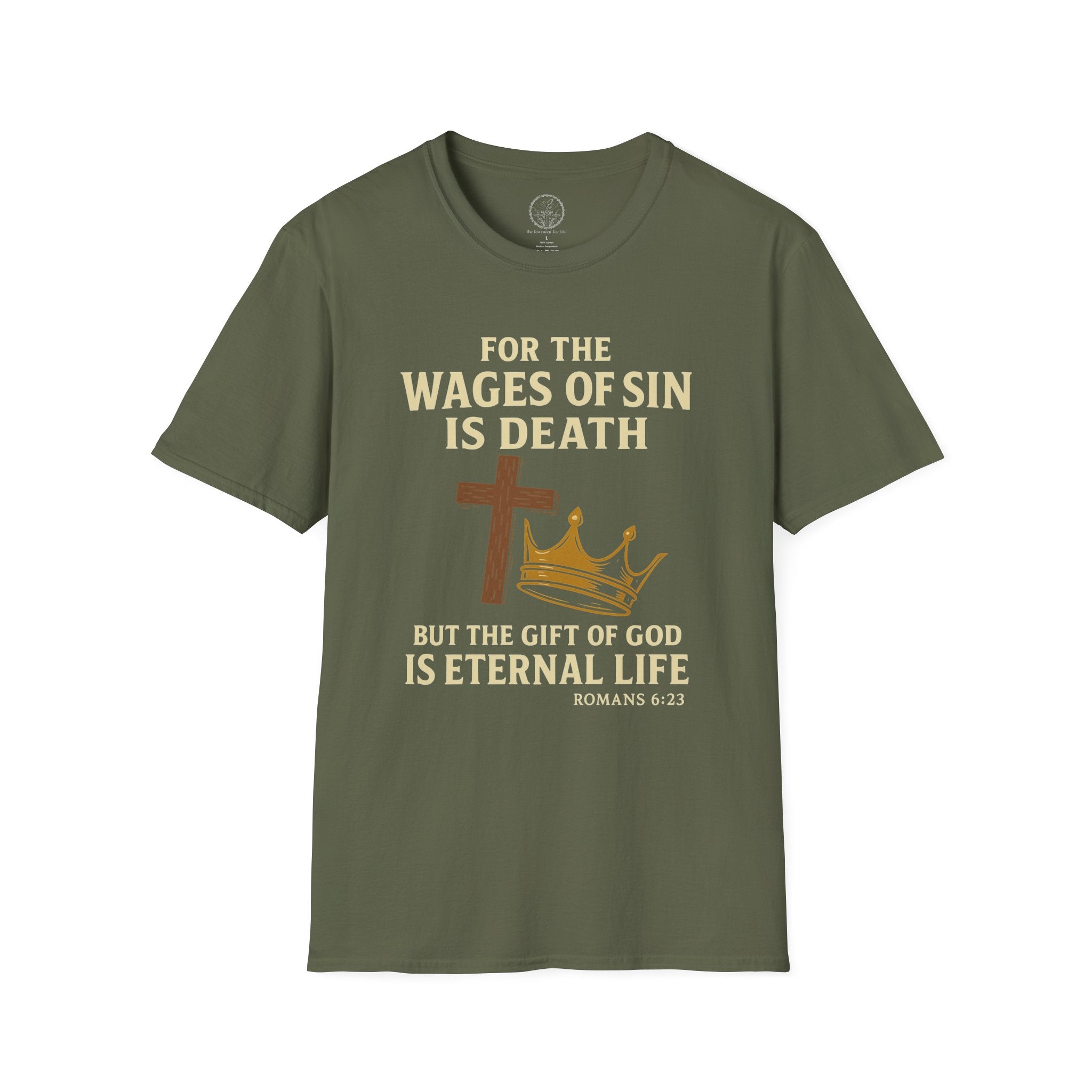 The Gift of God — Romans 6:23 Christian Tee
