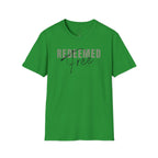 Redeemed & Free – John 8:36 Christian T-Shirt