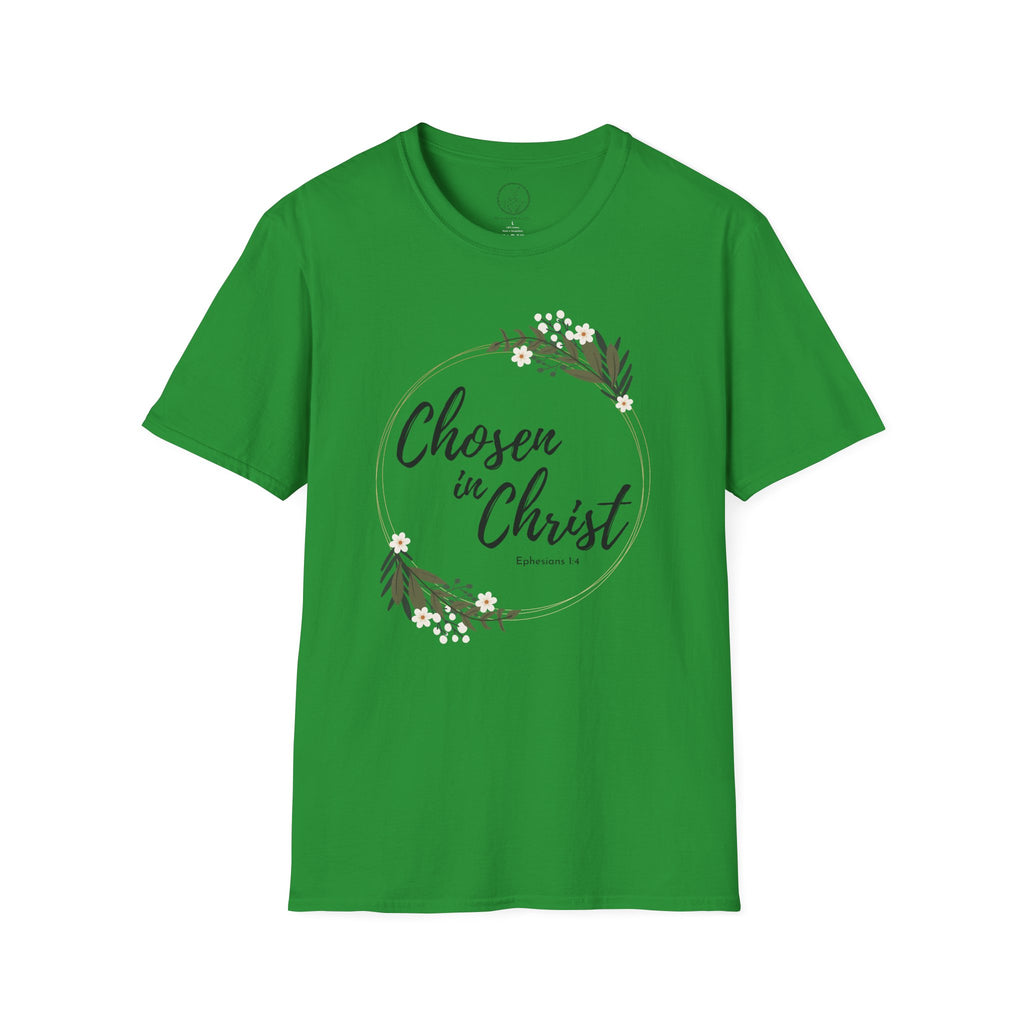 Chosen in Christ – Ephesians 1:4 Christian T-Shirt