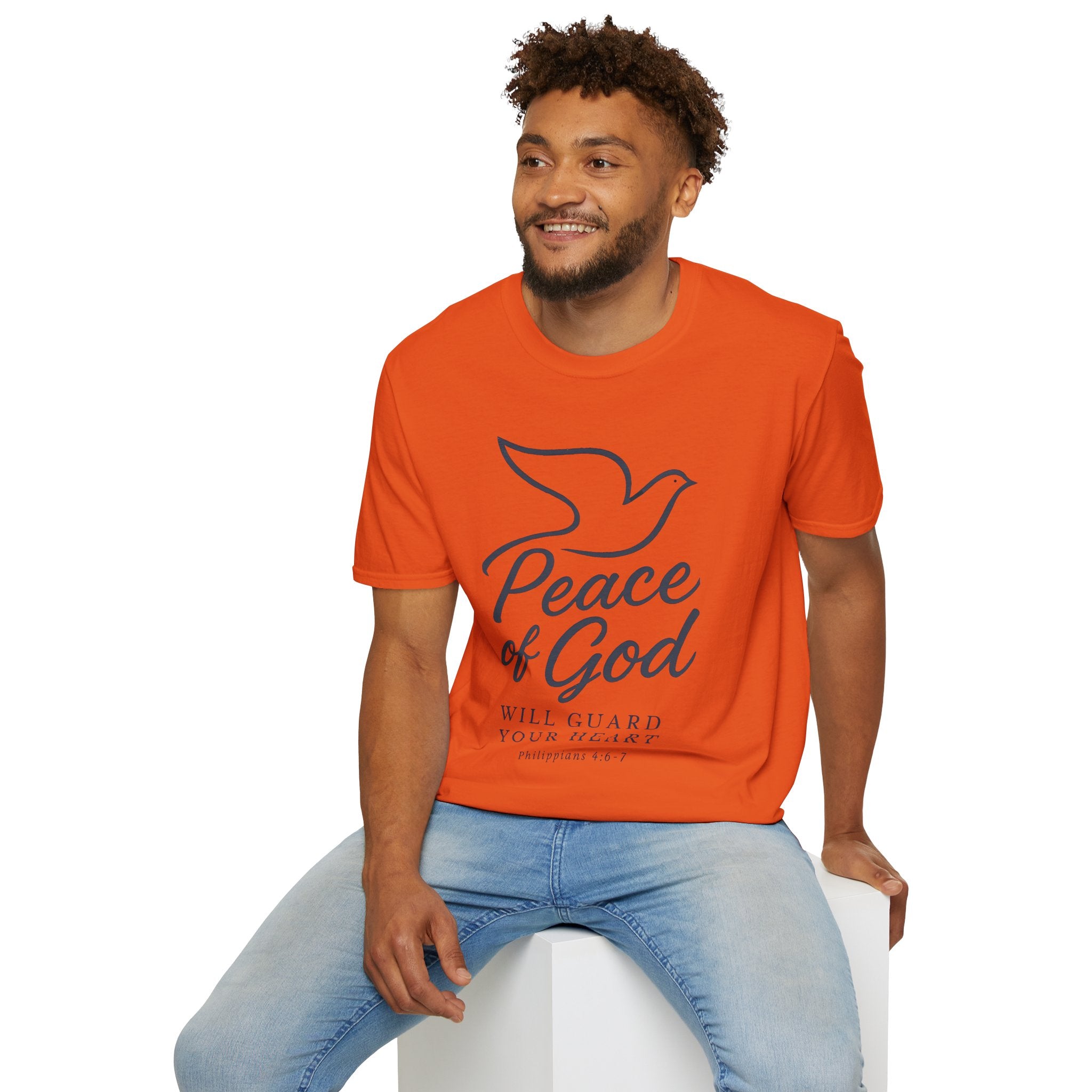 Peace of God Will Guard Your Heart | Philippians 4:6-7 Christian T-Shir