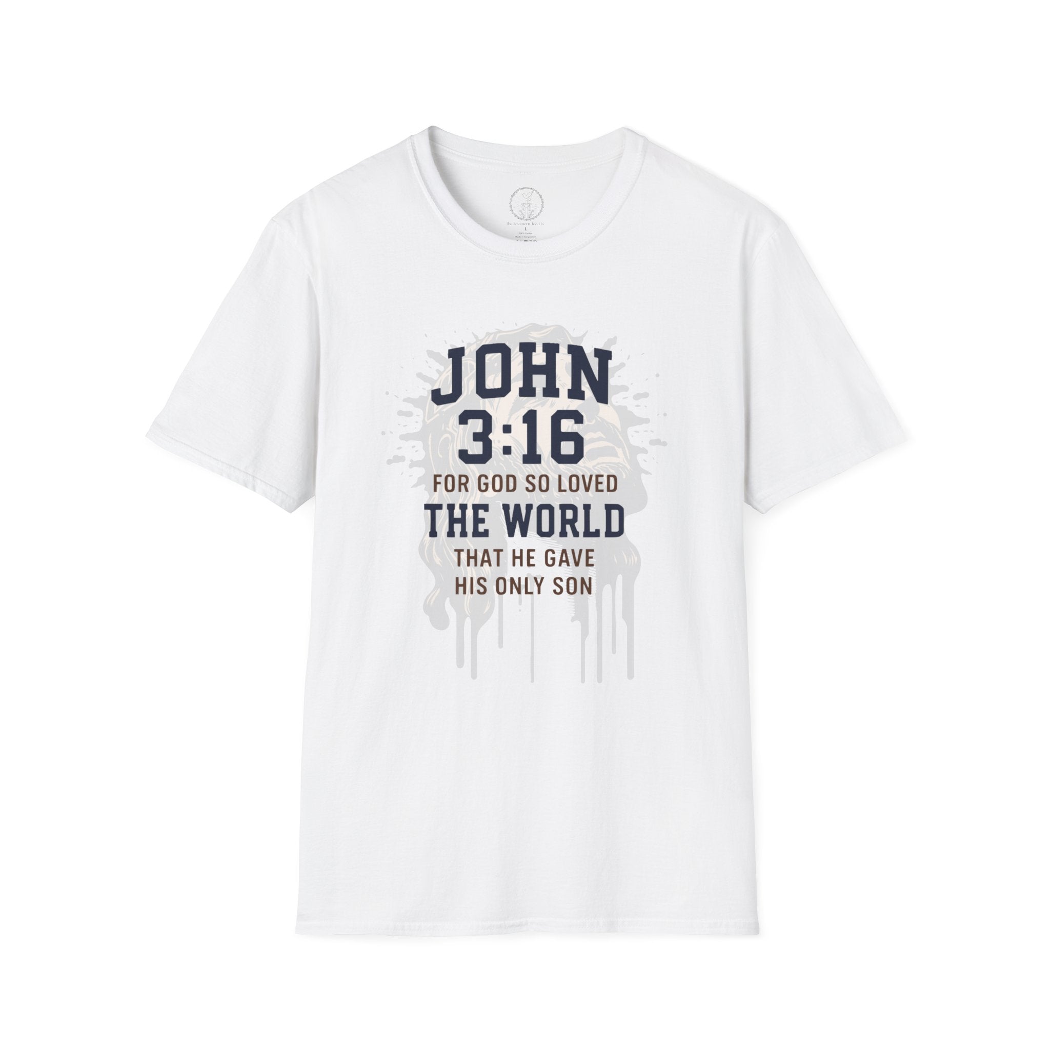 John 3:16 – For God So Loved The World Christian Tee